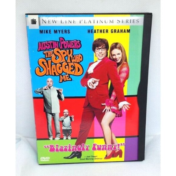 Austin Powers: The Spy Who Shagged Me – New Line Platinum Series DVD Movie - Picture 1 of 12